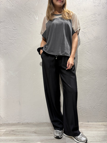 Emboridery 2-Tone Top