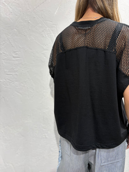 Emboridery 2-Tone Top