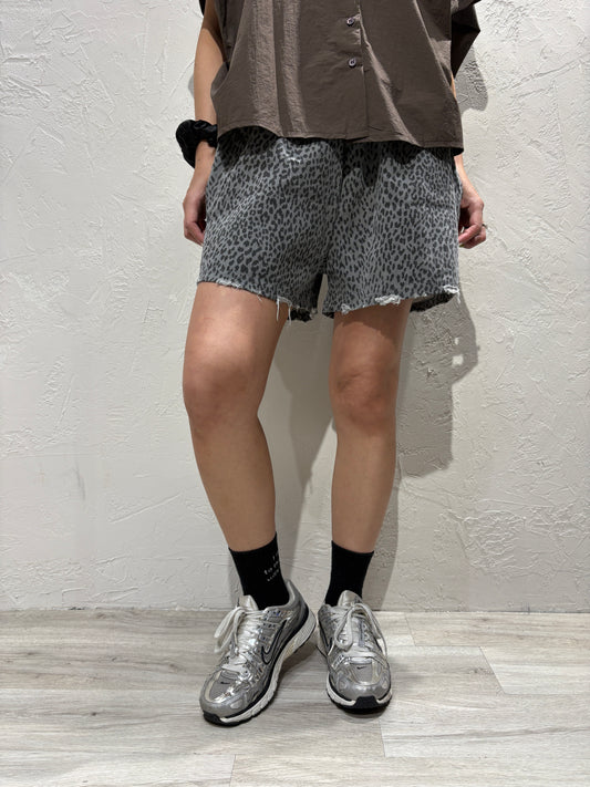 Leopard Pattern Shorts