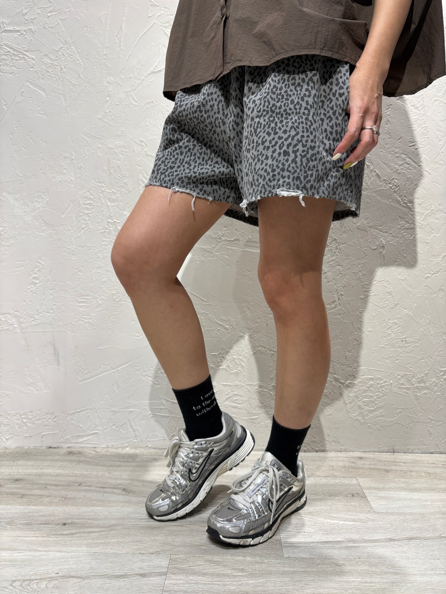 Leopard Pattern Shorts