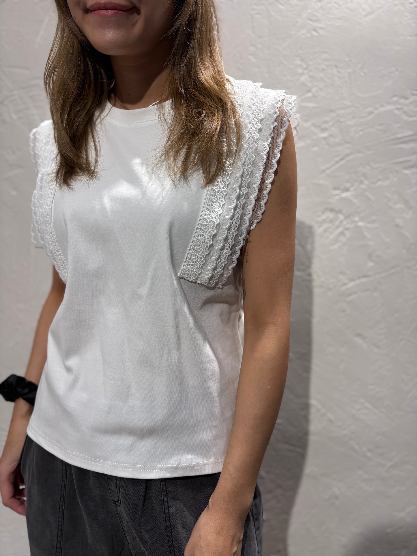 Embroidery Vest Top