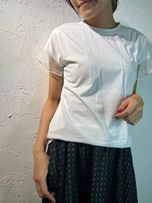 Lace Sleeves Top