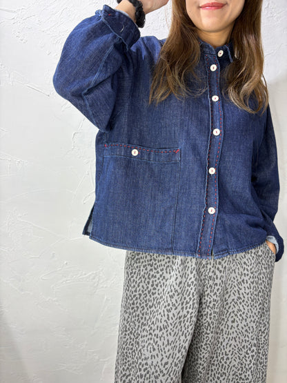 Denim Dash Line Shirt