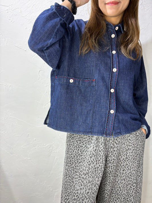Denim Dash Line Shirt