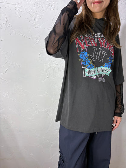 Lace Sleeves Hoodie