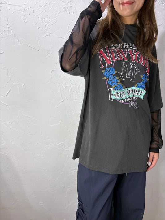 Lace Sleeves Hoodie