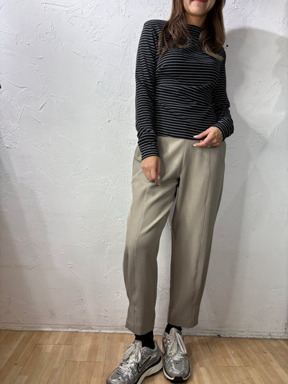 Stripes Long Sleeves Top