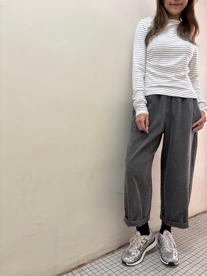 Stripes Long Sleeves Top