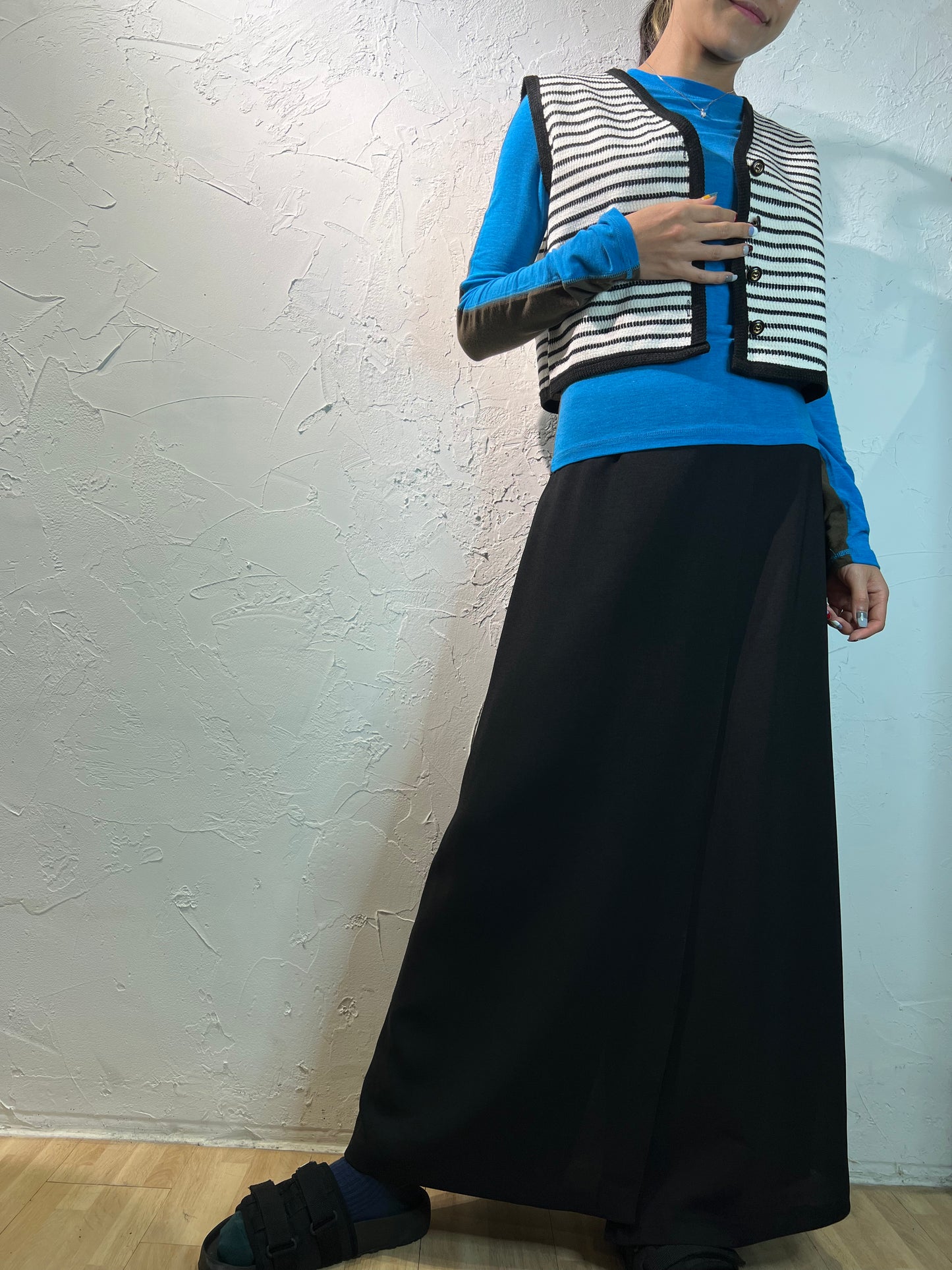 Stripes Knit Vest