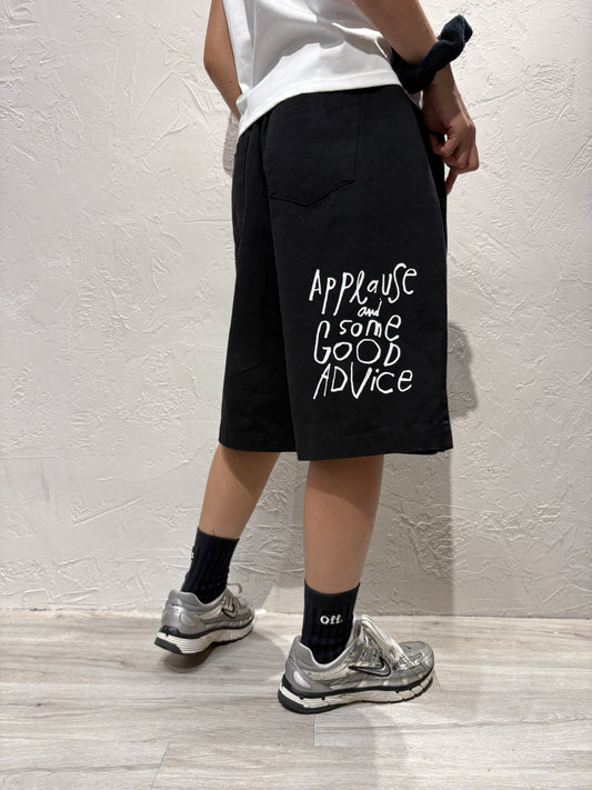 Back Graphic Shorts