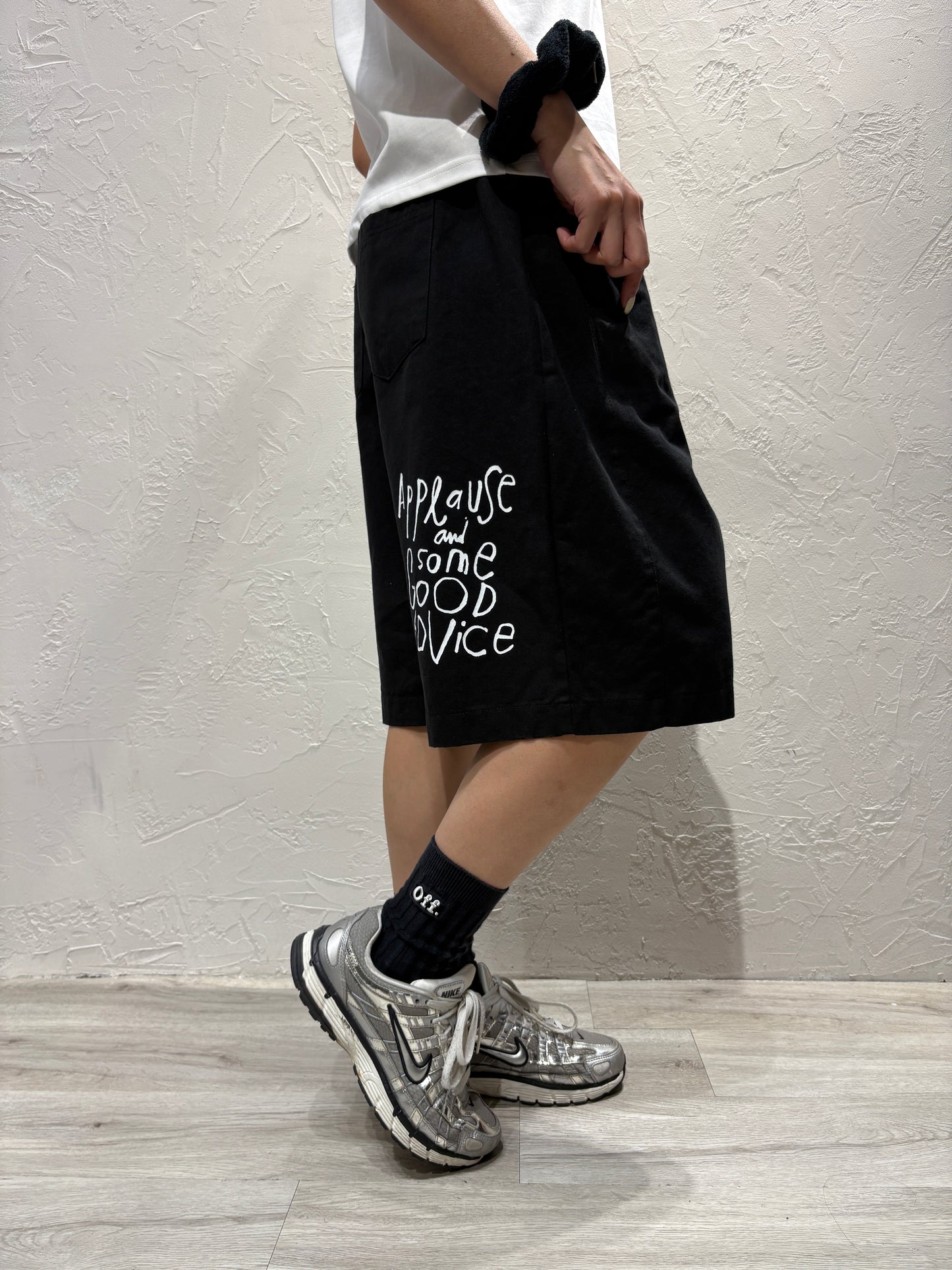 Back Graphic Shorts