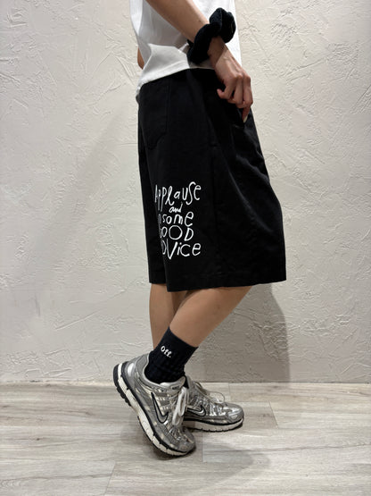Back Graphic Shorts