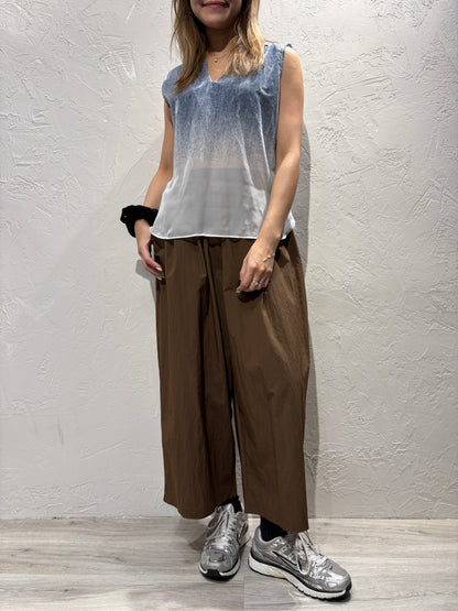 See Through Denim Vest