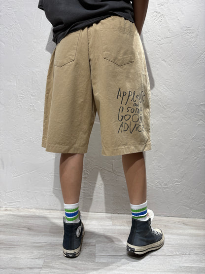 Back Graphic Shorts