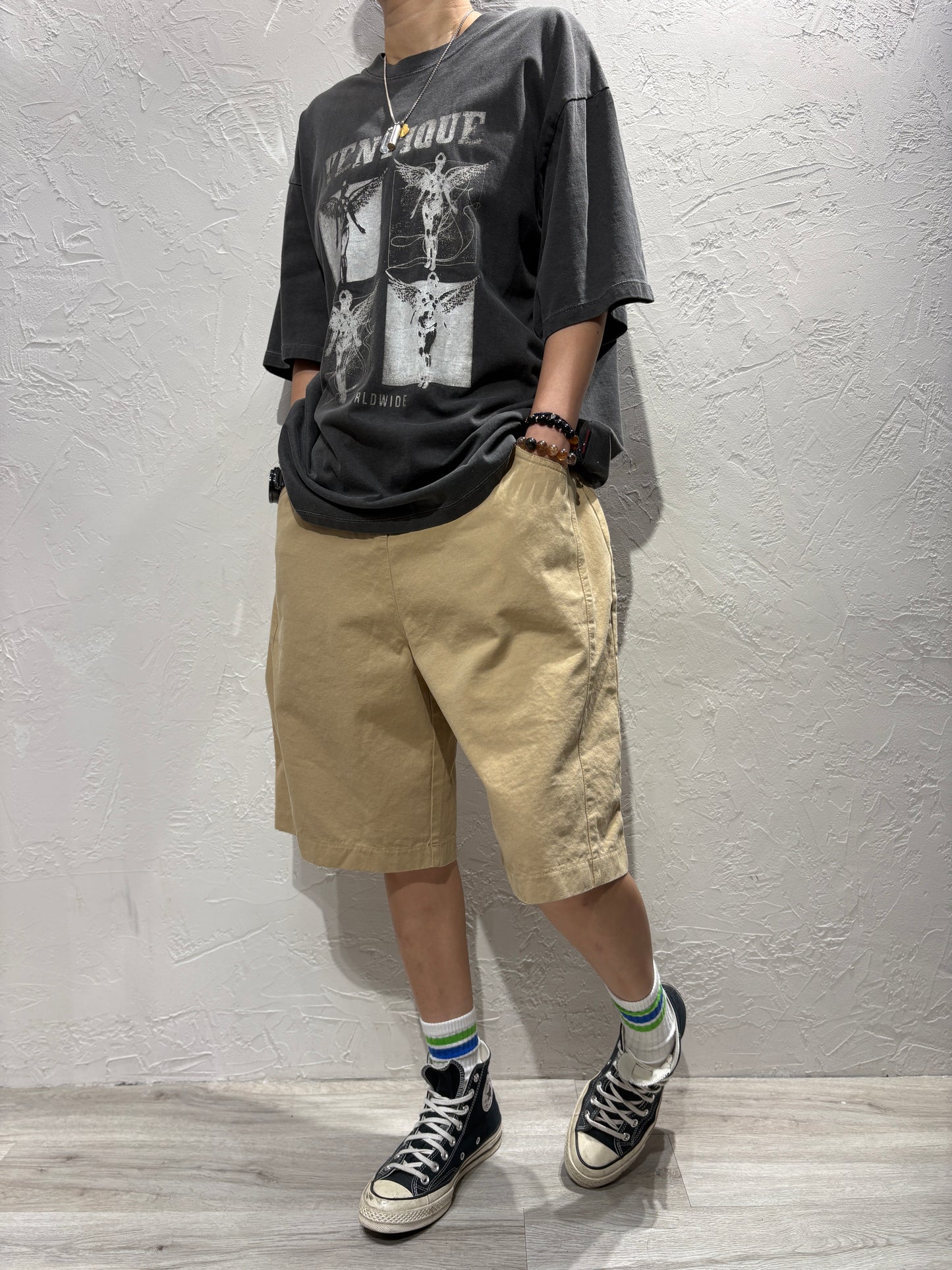 Back Graphic Shorts