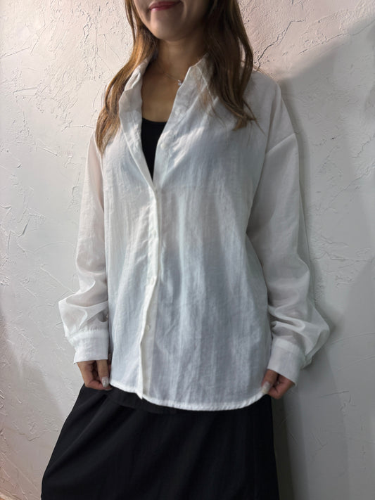 Button Decor Shirt