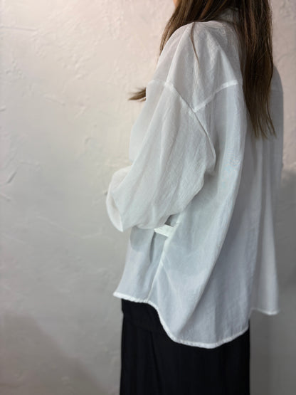 Button Decor Shirt