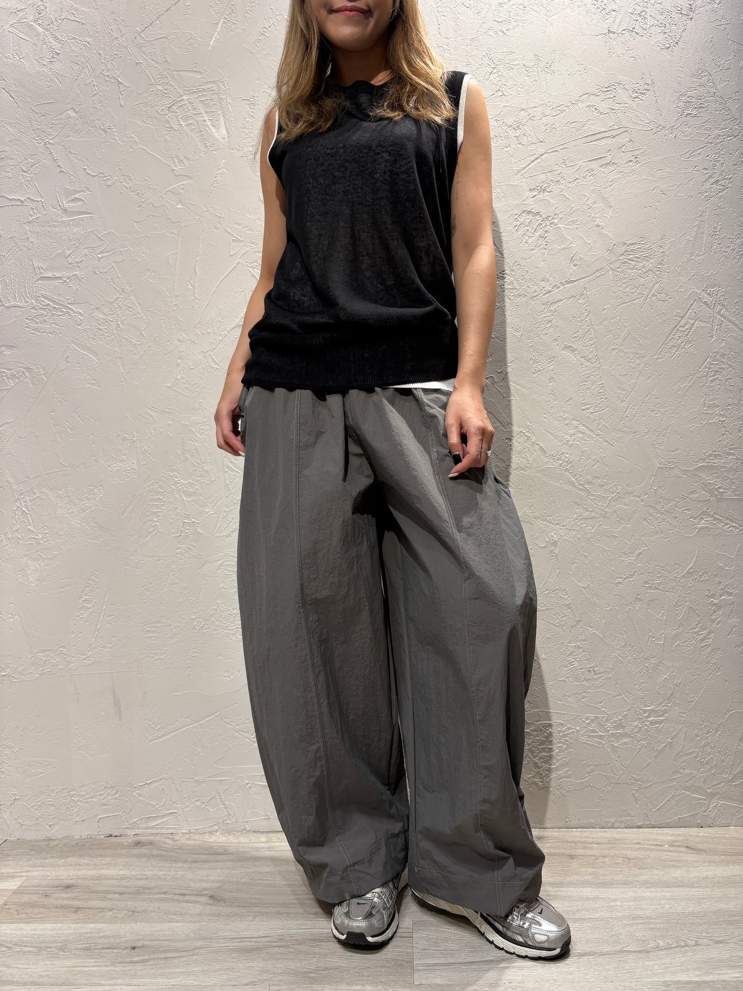 Unisex Cruved Straight Pants