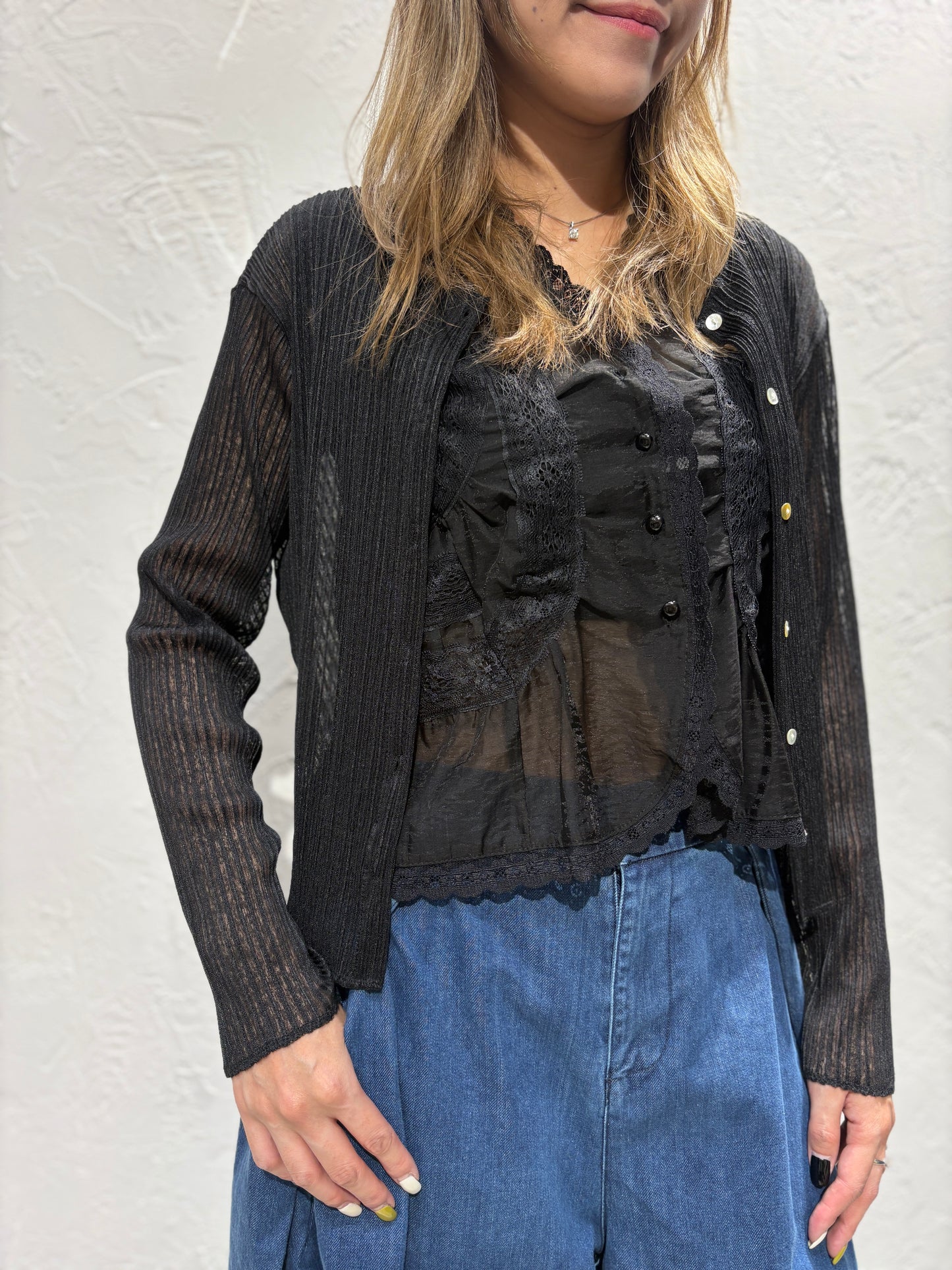 See-through Cardigan