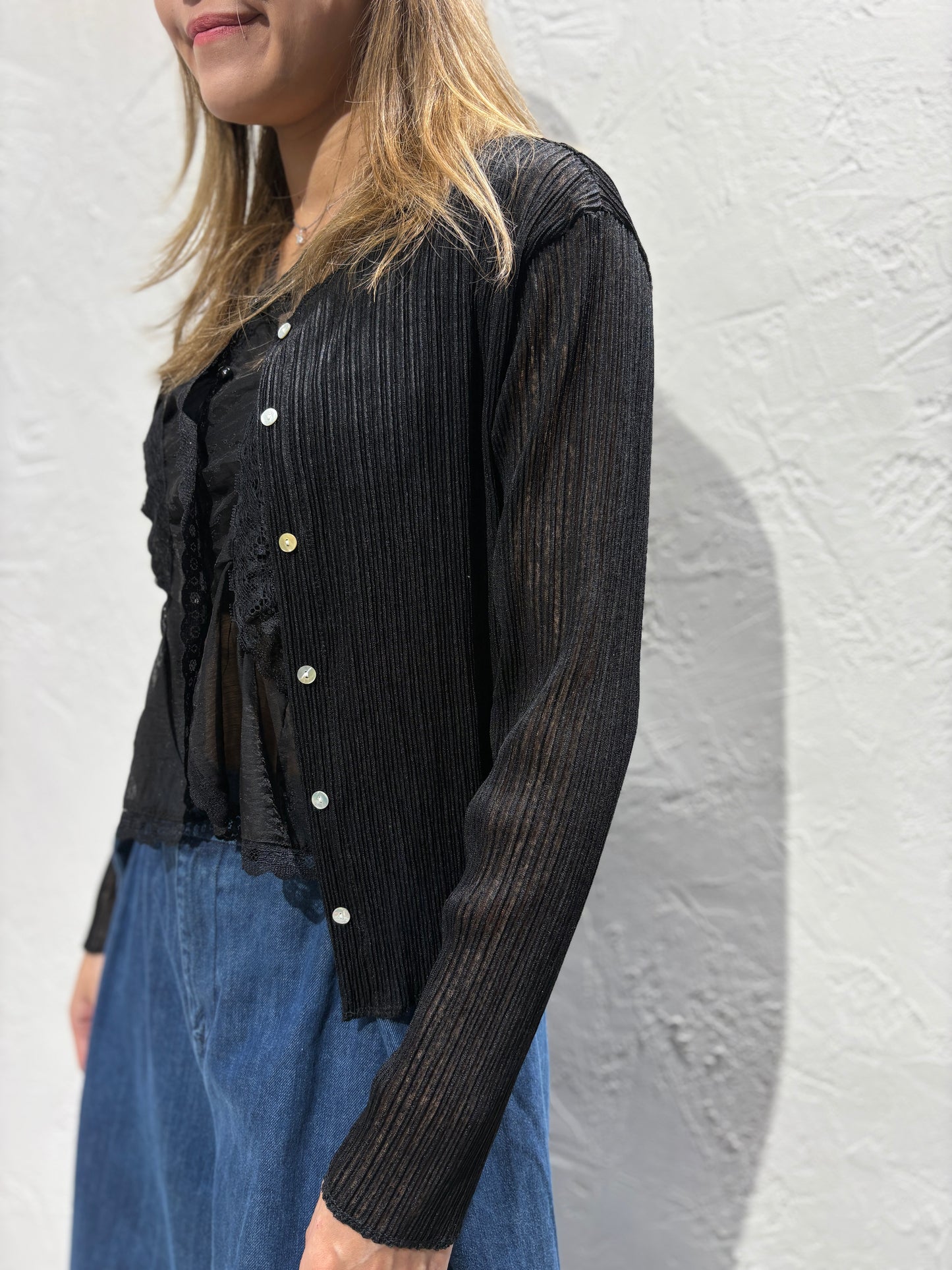 See-through Cardigan