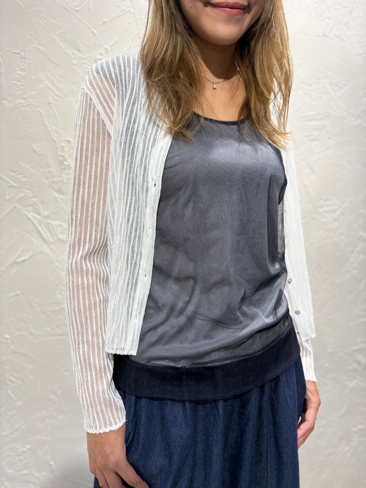 See-through Cardigan
