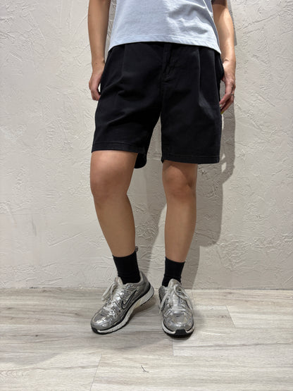 Zip Denim Shorts