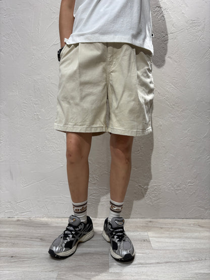 Zip Denim Shorts