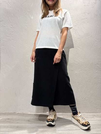 Pocket Skirt-like Pants