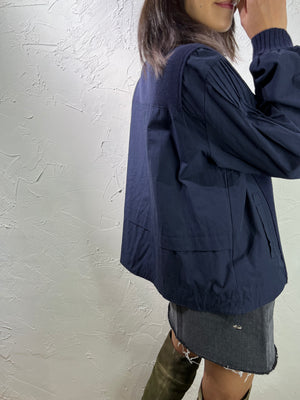 Mixed Materials Long Sleeves