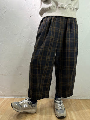 Checkerboard Pattern Pants