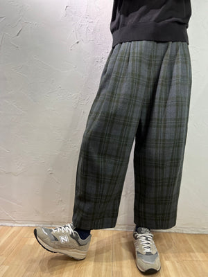 Checkerboard Pattern Pants