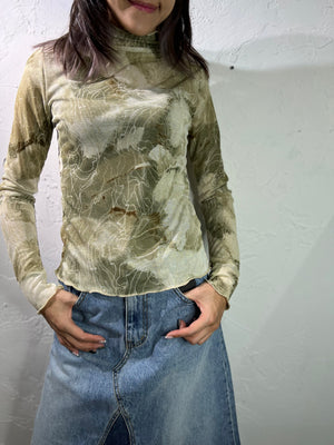 Ink Pattern Long Sleeves