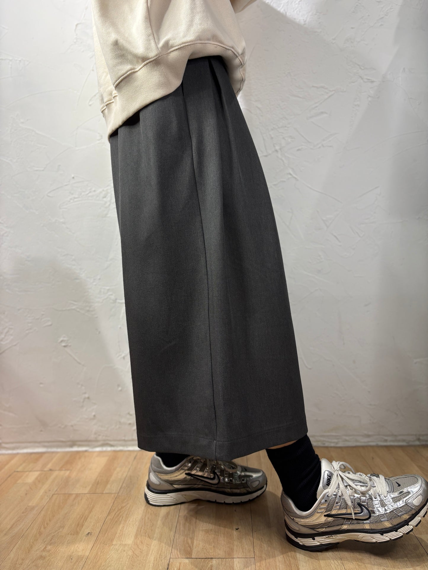 Non-Iron Skirt-like Pants