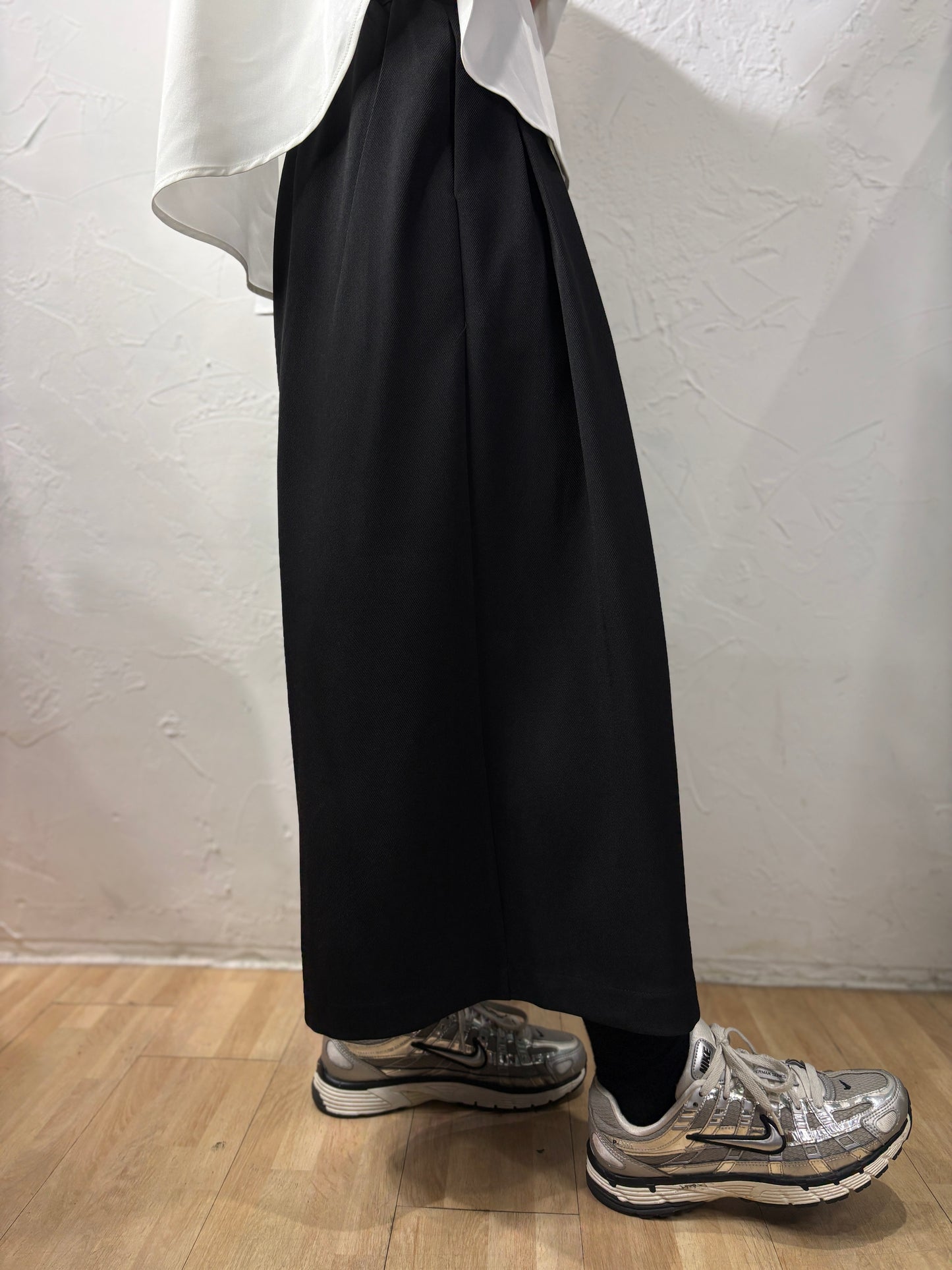 Non-Iron Skirt-like Pants