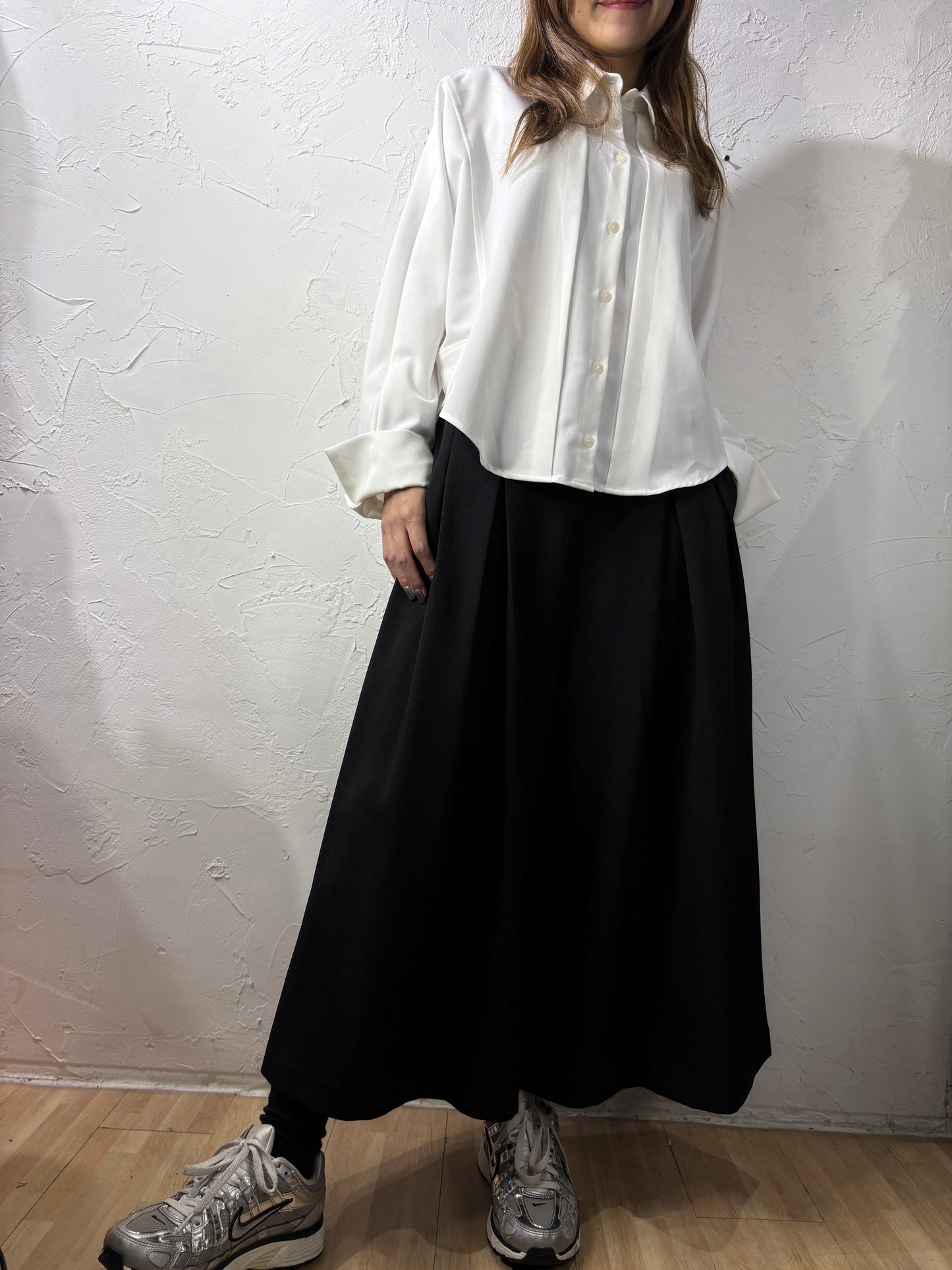 Non-Iron Skirt-like Pants