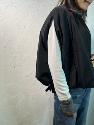 Cloak-like Jacket