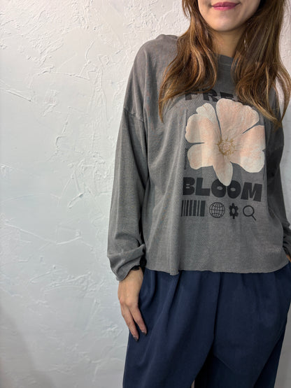 Floral Print Long Sleeves