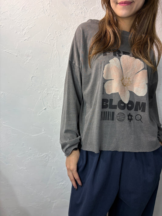 Floral Print Long Sleeves