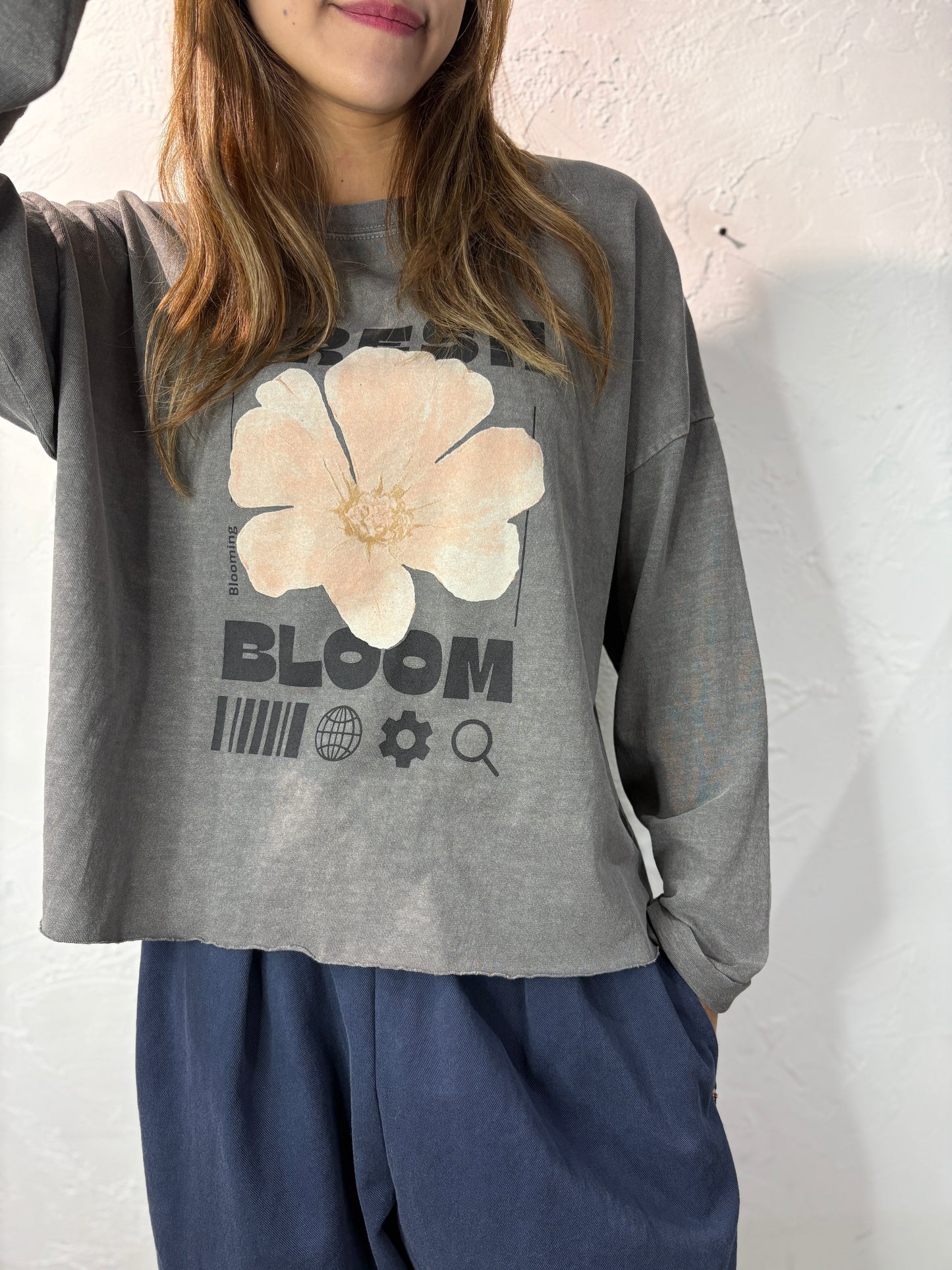 Floral Print Long Sleeves