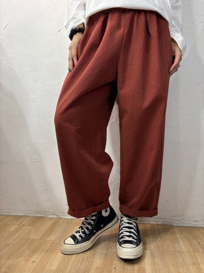 Plain Color Pants