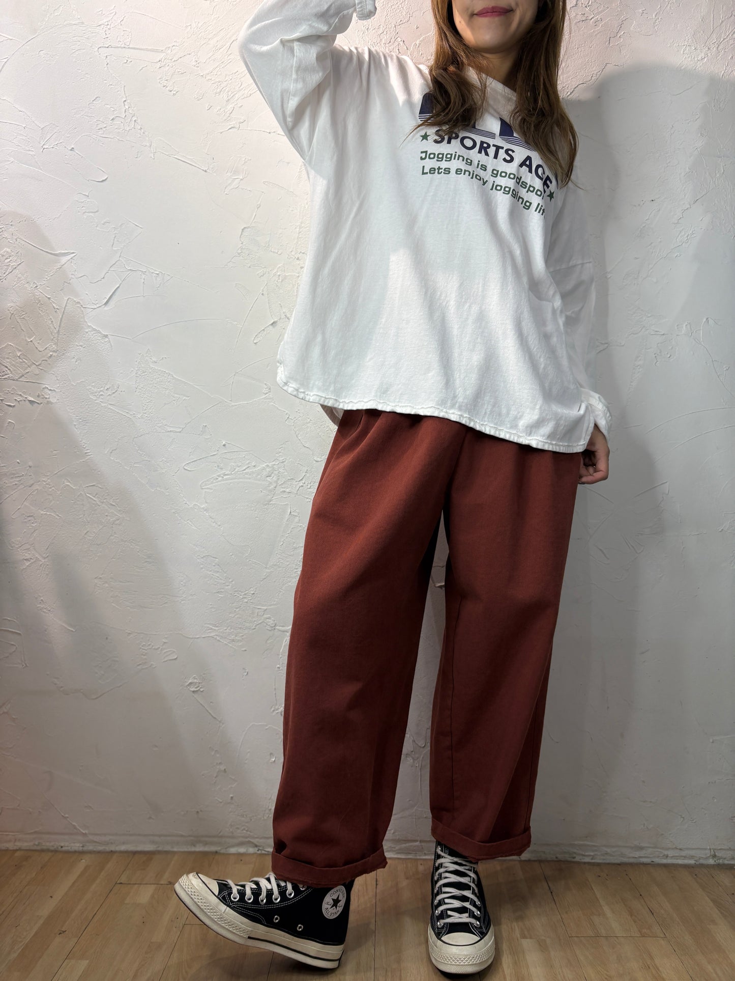 Print Long Sleeves T-Shirt