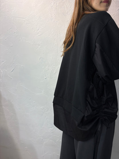 Ribbon Side Long Sleeves