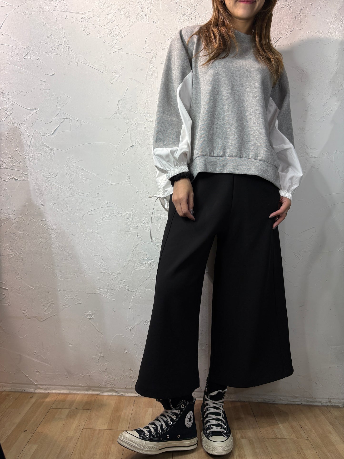 Hanging Legs Wide Pants