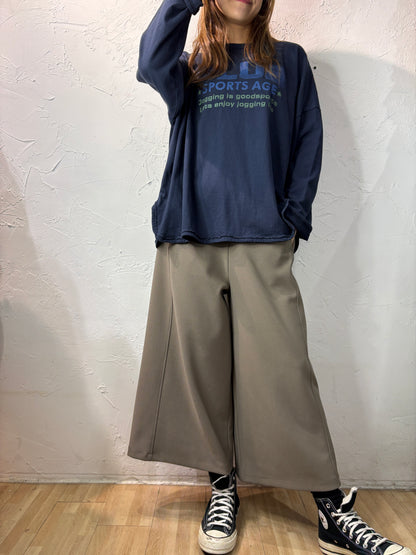 Hanging Legs Wide Pants