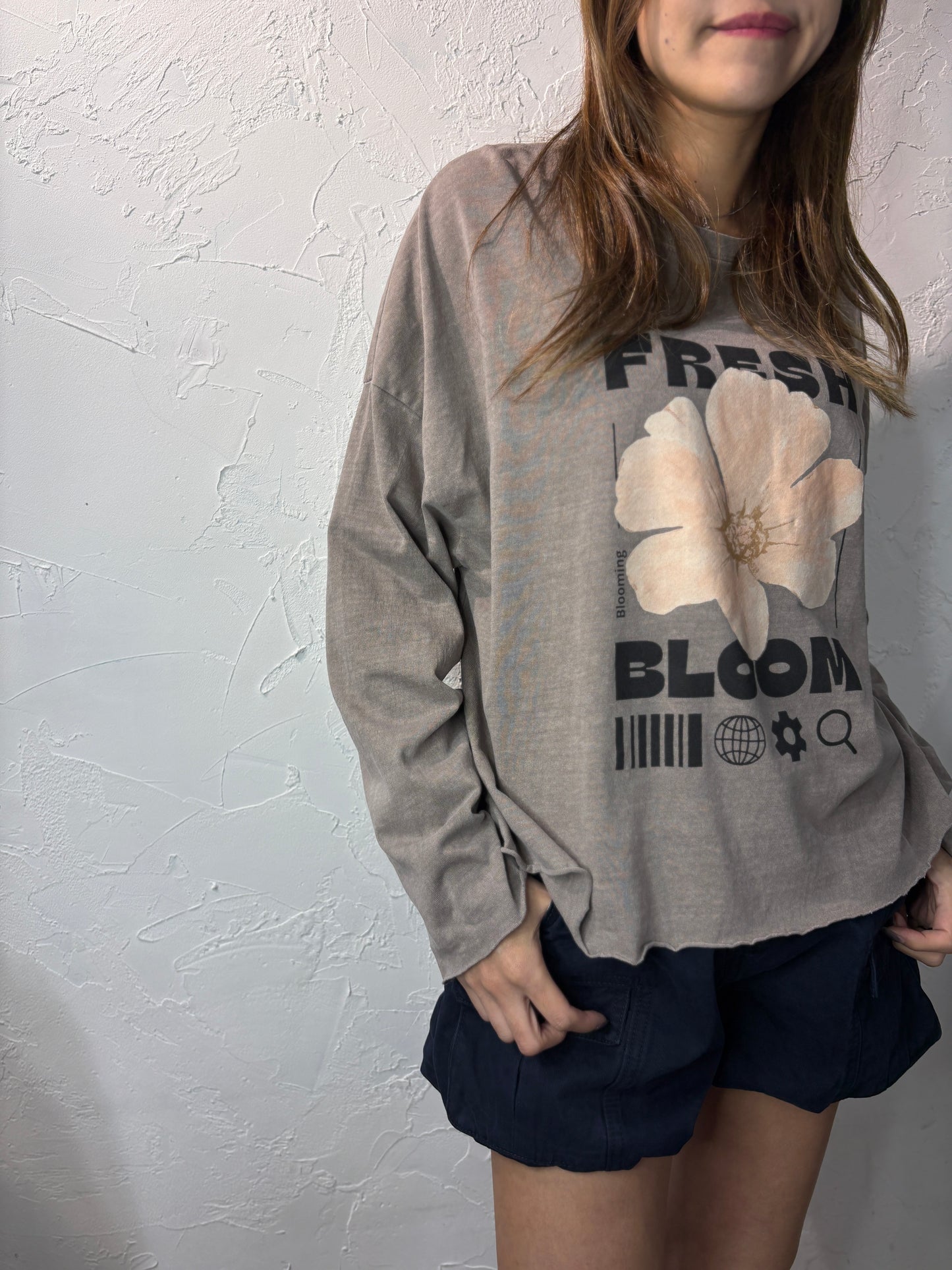 Floral Print Long Sleeves