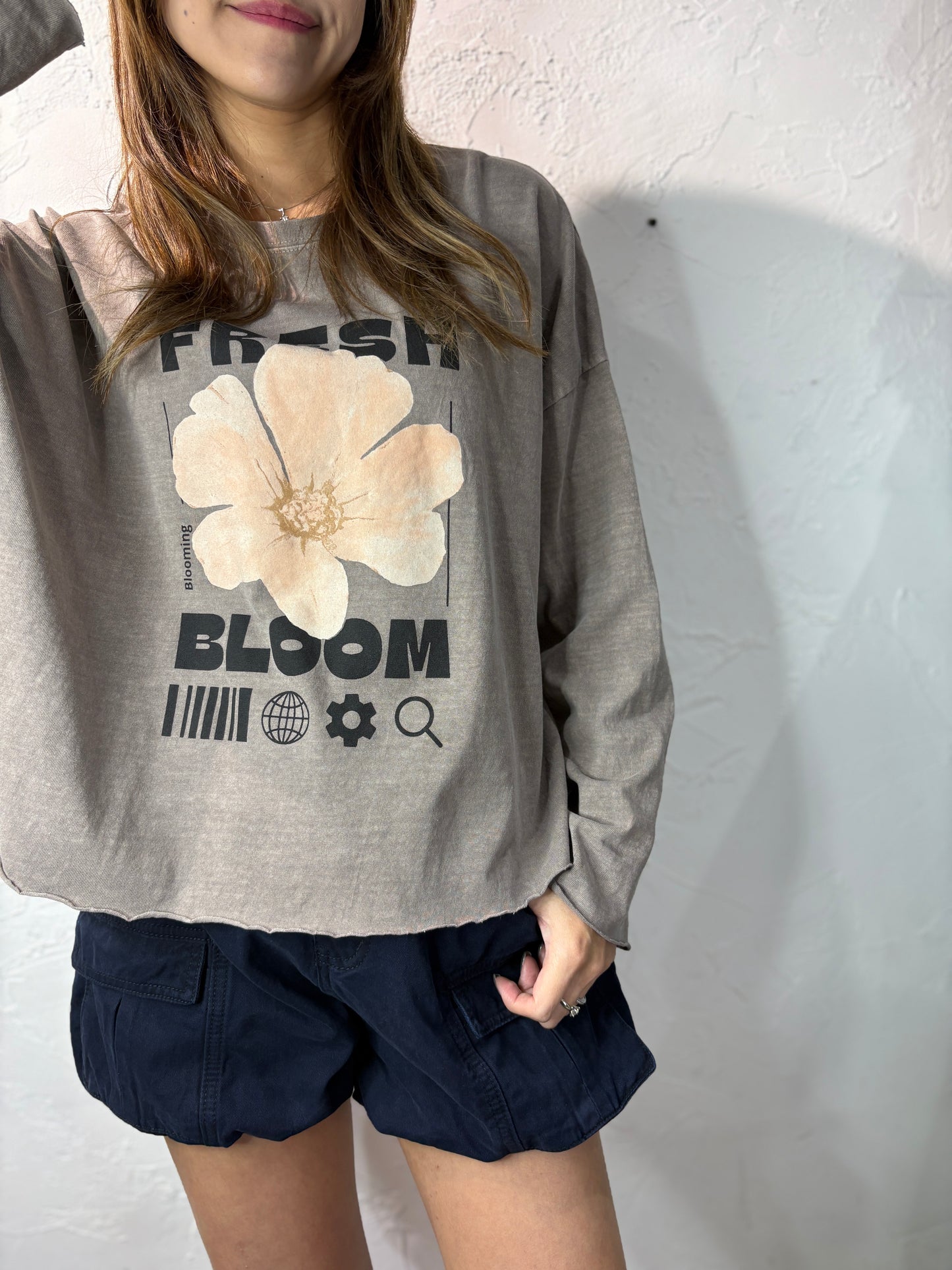 Floral Print Long Sleeves
