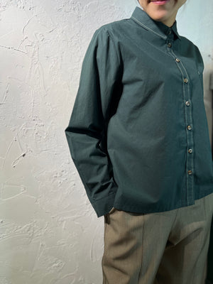 Back Pleated Shirt