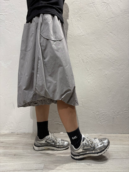 Bubble Cut Skirt-like Pants