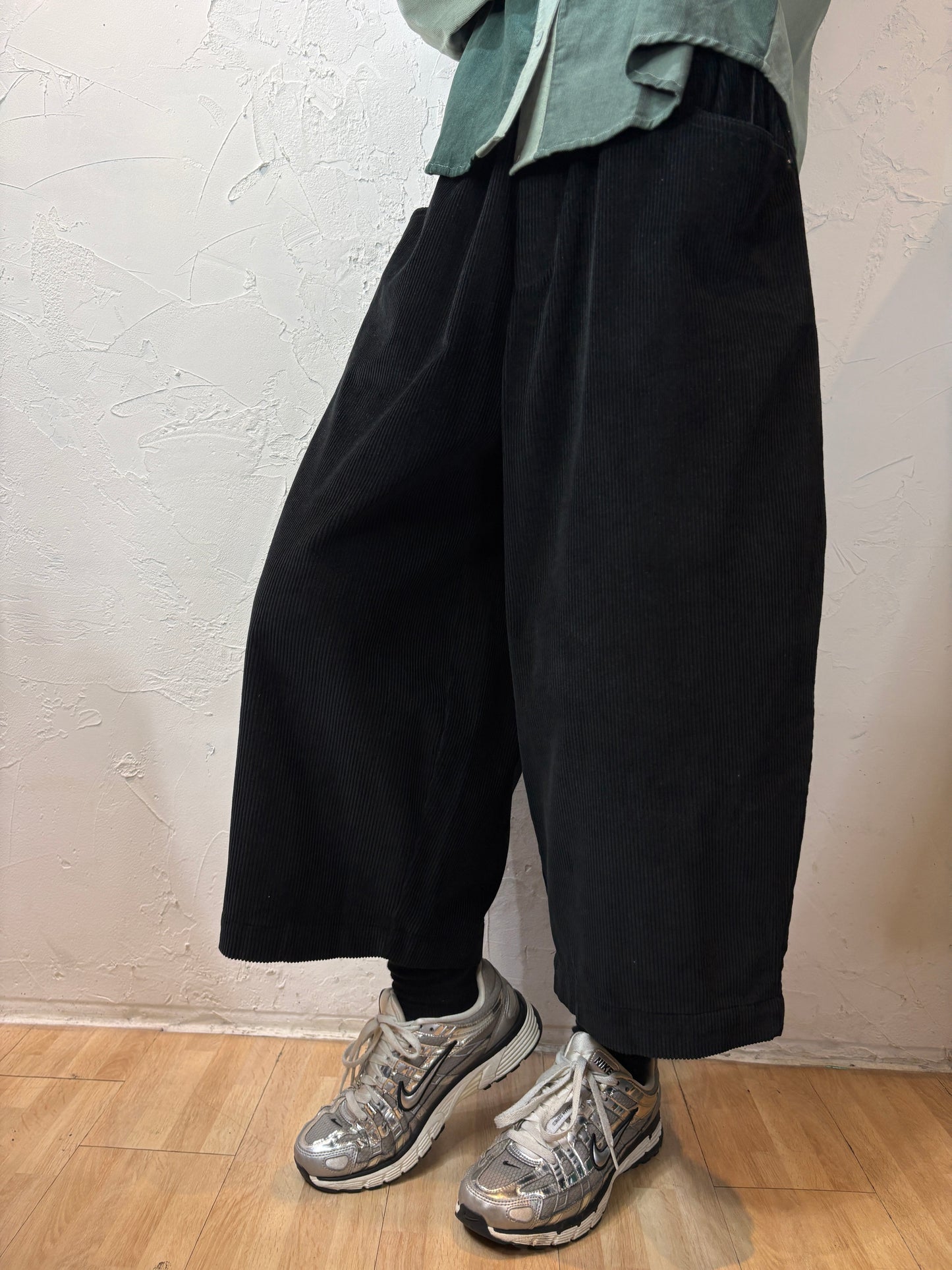 Corduroy Wide Legs Pants