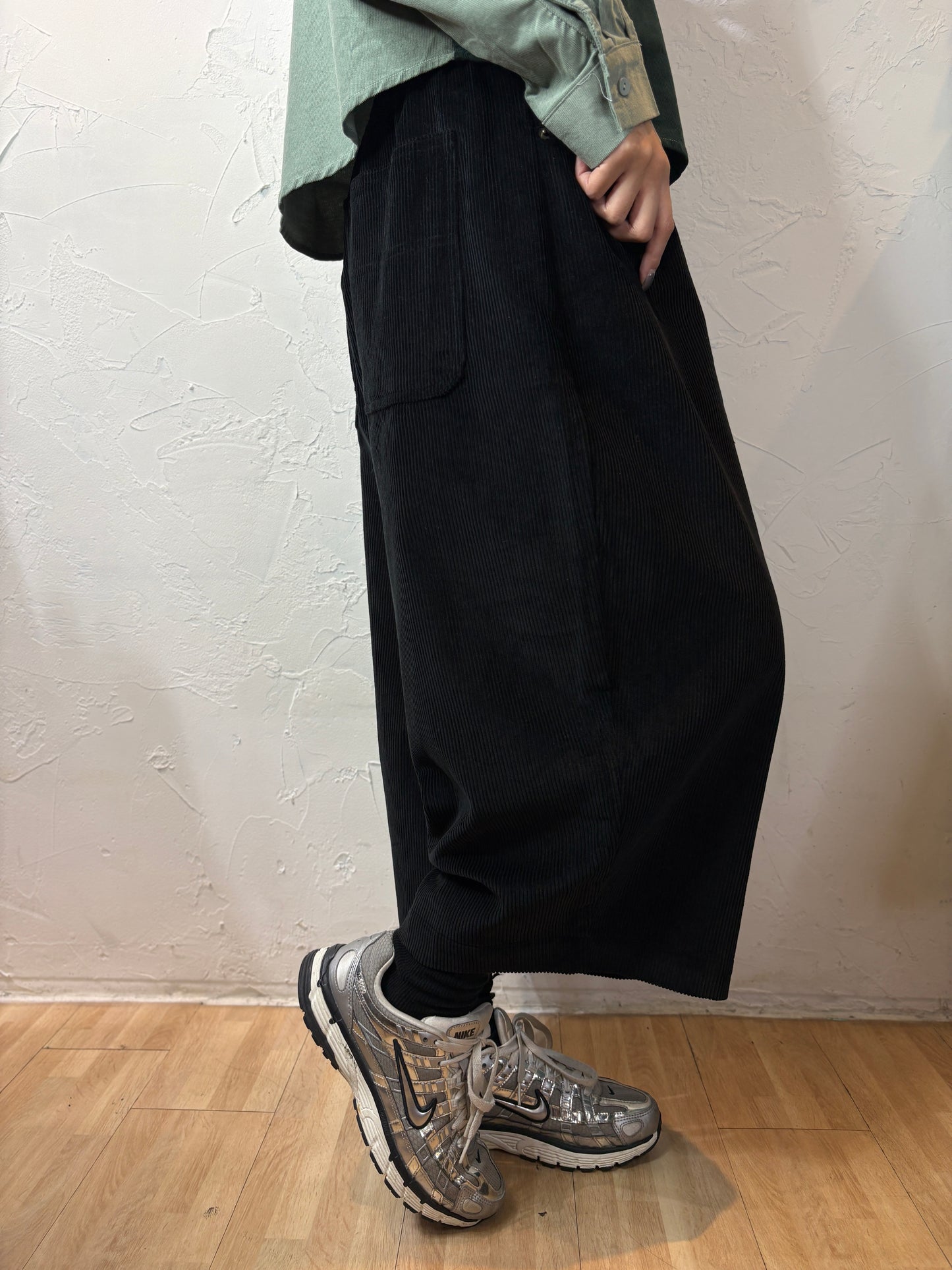 Corduroy Wide Legs Pants